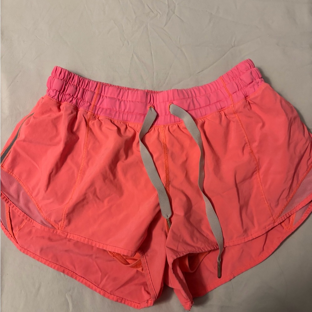 lululemon athletica Coral Athletic Shorts